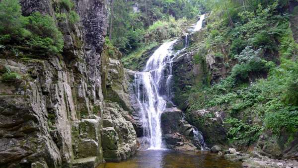 Kamieńczyk waterfall