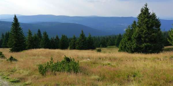 The landscape below Szrenica