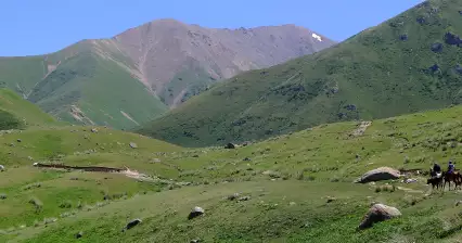 Výstup k jazeru Köl Ukok I.