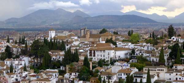 Granada: Weather and season
