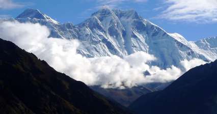 Punto di vista dell'Everest