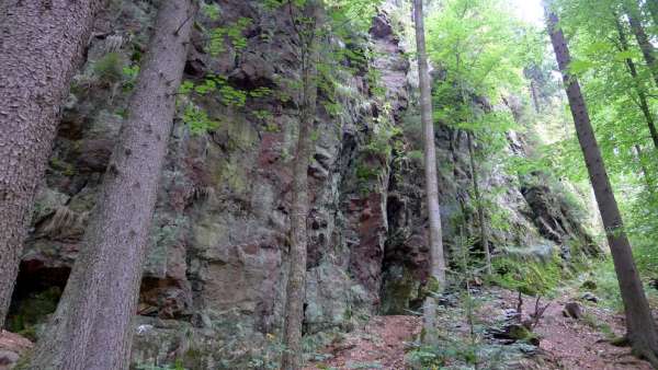 Ledříčeks Felsen