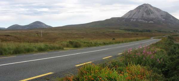 Mount Errigal: Transport