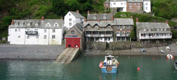 The small town of Clovelly: Transport