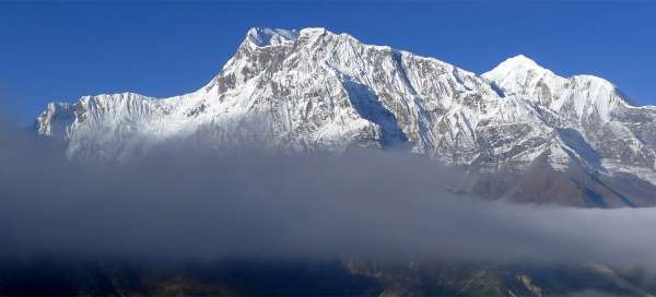 Os lugares mais bonitos da região de Annapurna: Tempo e temporada