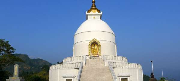 World Peace Pagoda: Ubytování
