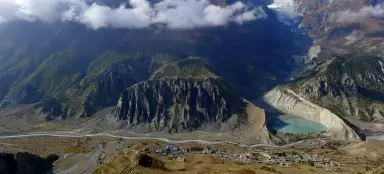 Blick vom Bojo Gompa
