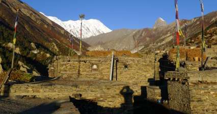 Het dorp Khangsar