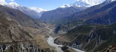 Aussichtspunkt am oberen Khangsar