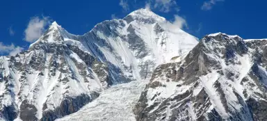La famosa vista de Dhaulagiri