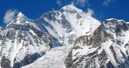 Famous view of Dhaulagiri