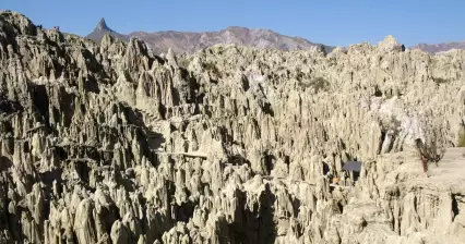 Valle de la Luna en La Paz