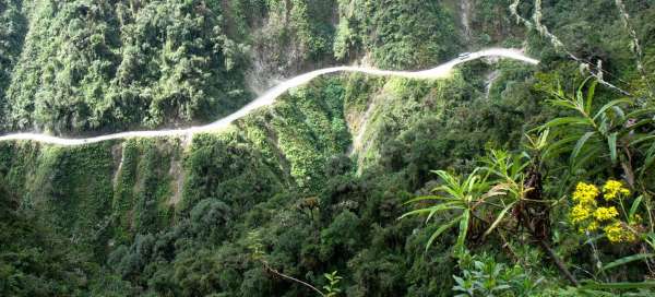 Bolivian death road: Transport