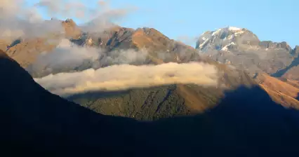 Vista desde el pueblo de Sandillani