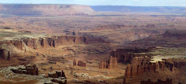 Národní park Canyonlands: Doprava