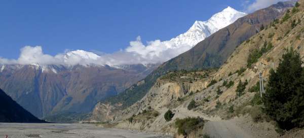 Údolie Kali Gandaki: Počasie a sezóna