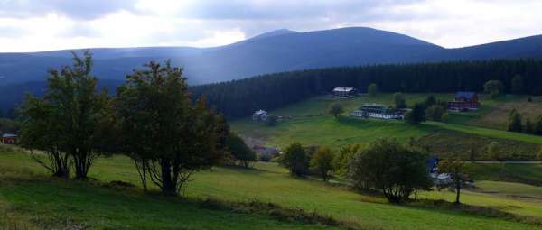 Views of Sněžka and Svorova hora