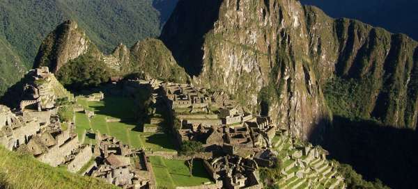 Machu Picchu: Bezpečnost