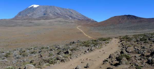 Caminhada cabana Horombo - cabana Kibo: Segurança