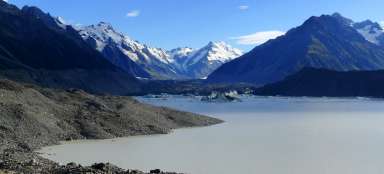 Lake Tasman-Gletscher