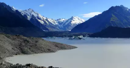 Lake Tasman-Gletscher