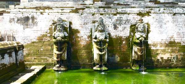 Eine Tour durch den Goa-Gajah-Tempel: Visa
