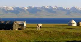 Classic tourist circuit through Kyrgyzstan
