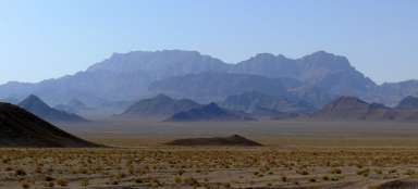 Umgebung der Wüste Yazdu