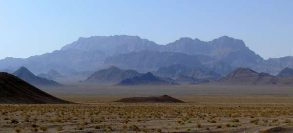 Desert around Yazd: Transport