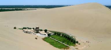 Dunes near Dunhuang