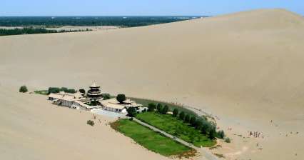 Wydmy w Dunhuang