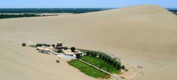 Les dunes de Dunhuang: Sécurité