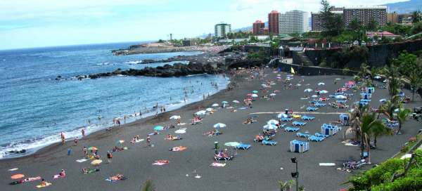 Playa Jardin: Počasí a sezóna