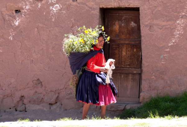 Donne dell'isola di Taquile
