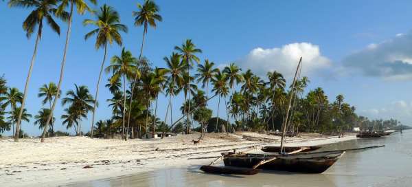 Swimming in Kigomani and Matemwe: Accommodations