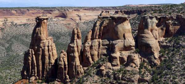 Colorado National Monument: Ubytování