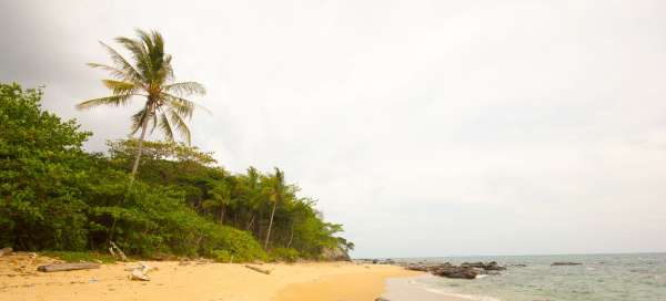 Praia de Lanta Klong Nin: Refeições