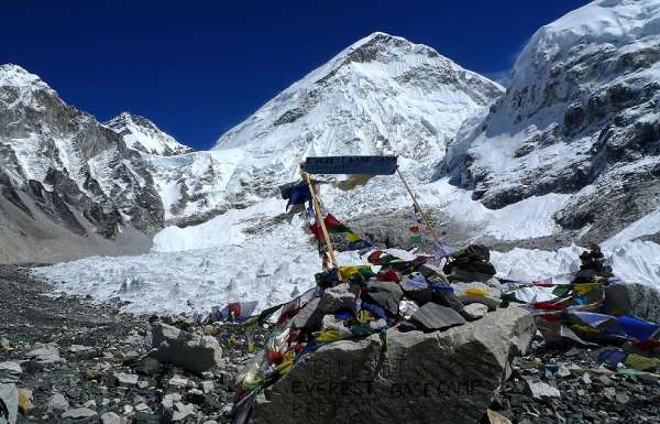 Camp de base de l'Everest