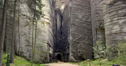 Region Adršpach Skały Teplickie