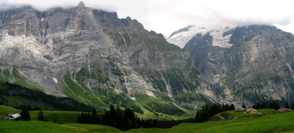 destinácie Bernské Alpy