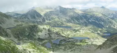 Cruzando las montañas de Retezat