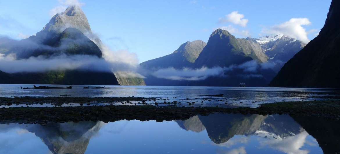 destinácie Národný park Fiordland