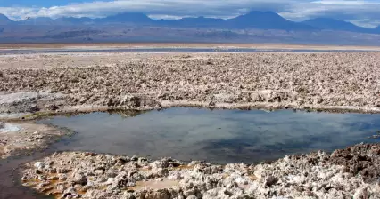 アタカマ塩湖