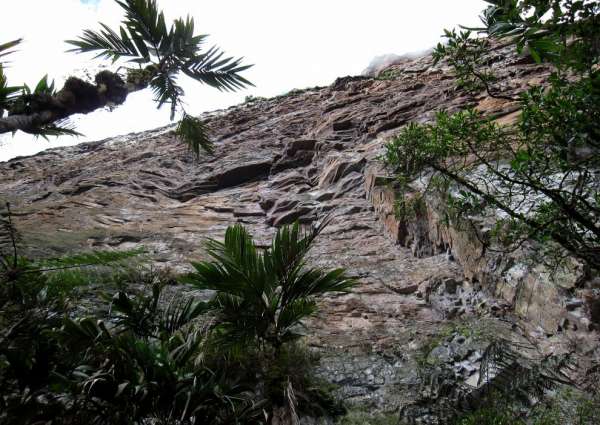 Sob o muro de Roraima