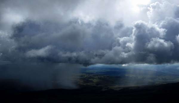 Vista de la sabana