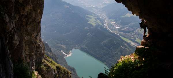 Rossloch Höhlen Klettersteig: Doprava