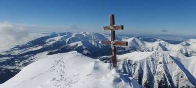 Winter ascent to Kriváň