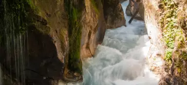 Výlet do soutěsky Wimbachklamm