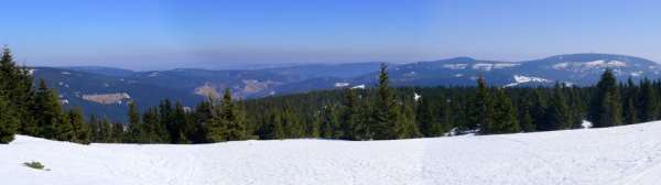 Panorama des östlichen Riesengebirges