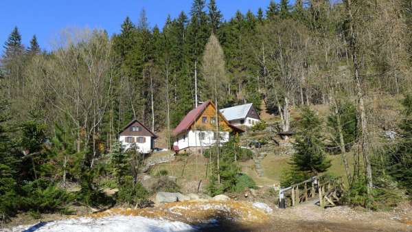 Casas de campo en Černý důl